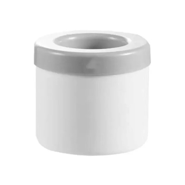 Silikon-Eisform, 9 × 9 × 8,5 cm, runder Eiskübel, Sommer, DIY-Eiswürfelbereiter, Gefrierschrank, Bar-Werkzeug, Küchenutensilien grau