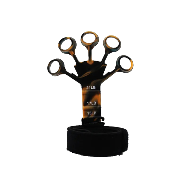 Silikon Finger Strengthener Fitness Finger Strengthener Finger Strengthening Tool orange