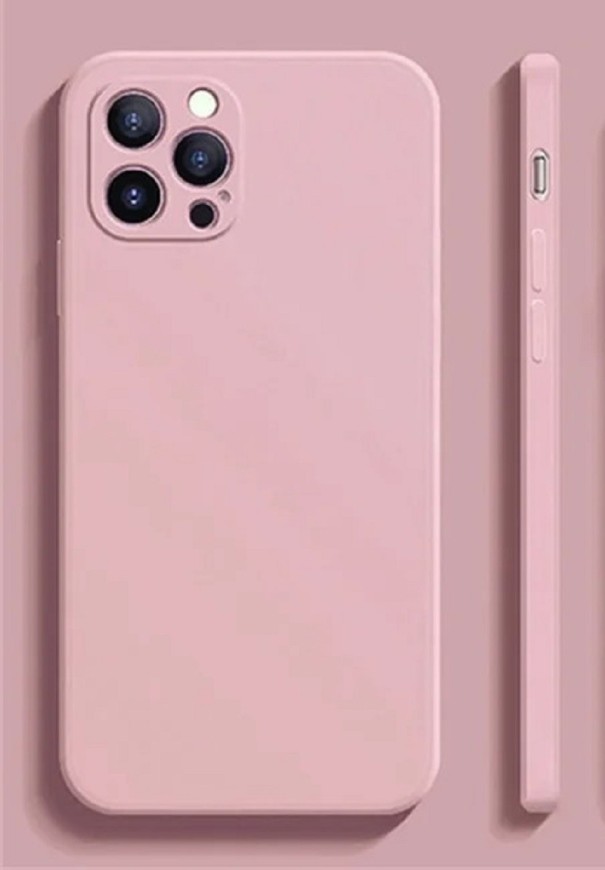 Silikon-Schutzhülle für iPhone 15 Plus rosa