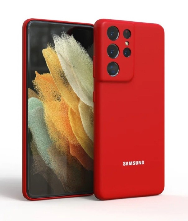 Silikon-Schutzhülle für Samsung Galaxy S10e B2043 rot