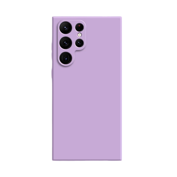 Silikon-Schutzhülle für Samsung S22 Ultra B2058 hellviolett