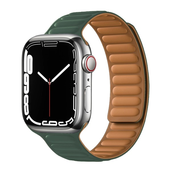 Silikonarmband für Apple Watch 38 mm / 40 mm / 41 mm T854 armeegrün