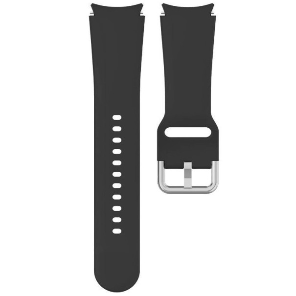 Silikonarmband für Samsung Galaxy Watch 4 40mm T857 schwarz