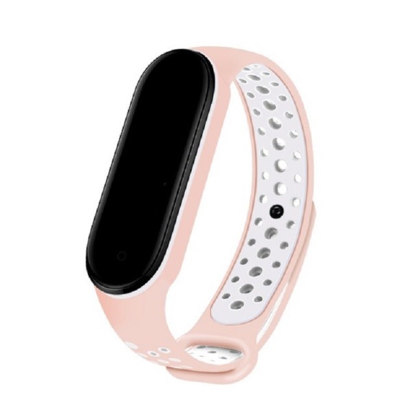 Silikonarmband für Xiaomi Mi Band 3 / 4 hellrosa