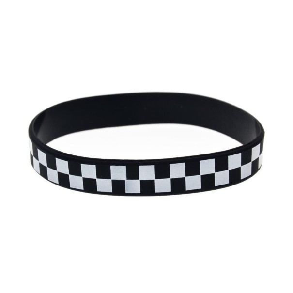 Silikonarmband H642 schwarz