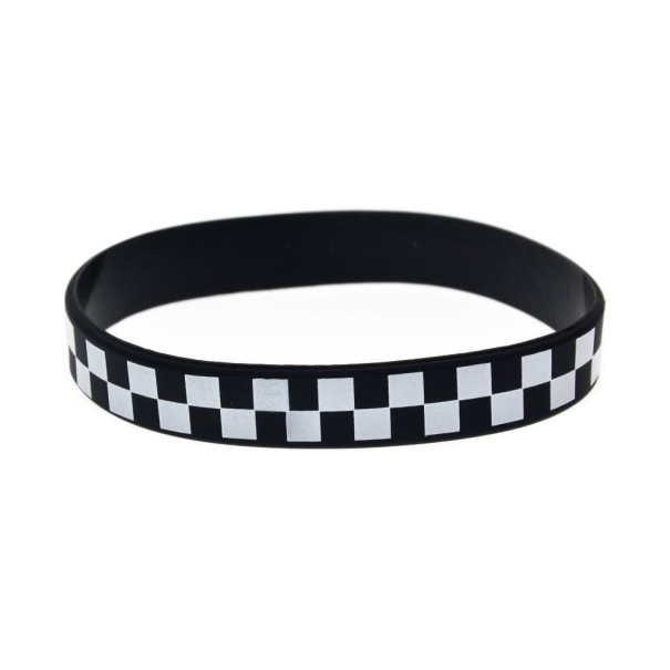 Silikonarmband H642 svart