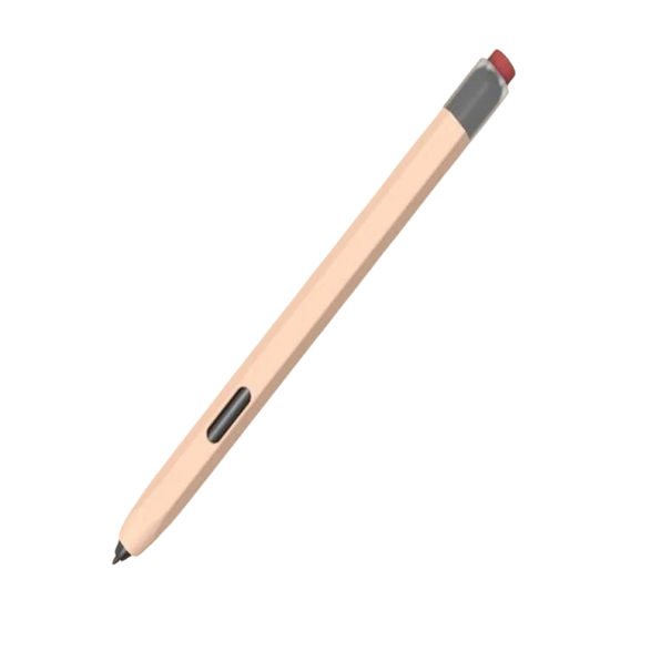 Silikoncover til pen til Samsung Galaxy Tab Fastgørelse til tabletcover Beskyttende blødt opbevaringscover mod tab af pen rosa