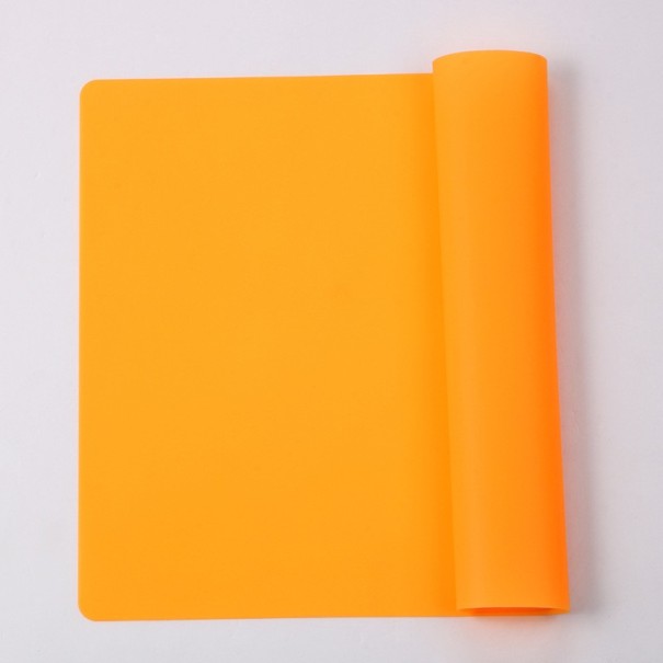 Silikone bagemåtte 40 x 30 cm orange