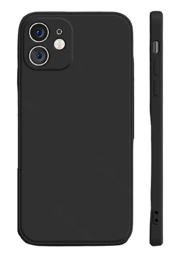 Silikone beskyttelsescover til Samsung Galaxy S23 sort