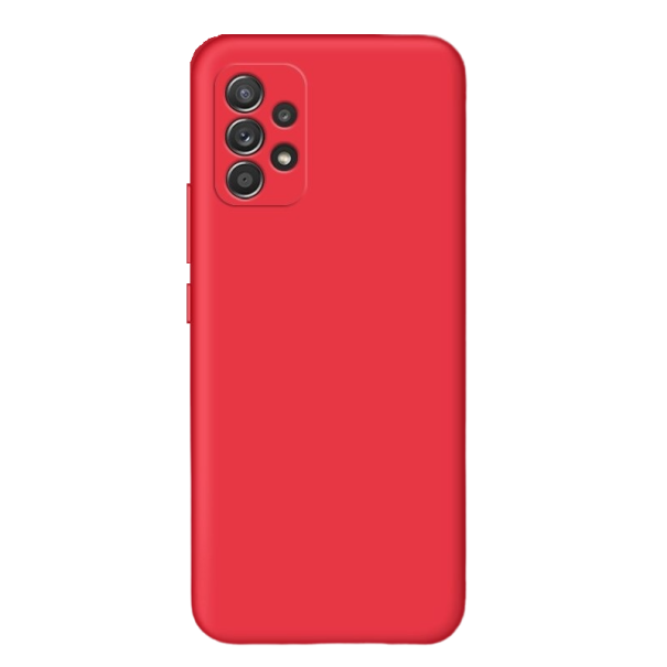 Silikone-etui til Samsung Galaxy A32 4G rød
