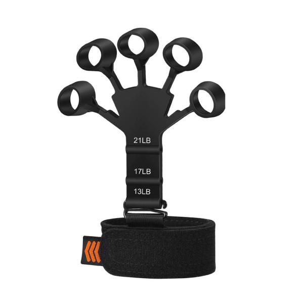 Silikone fingerforstærker V100 sort