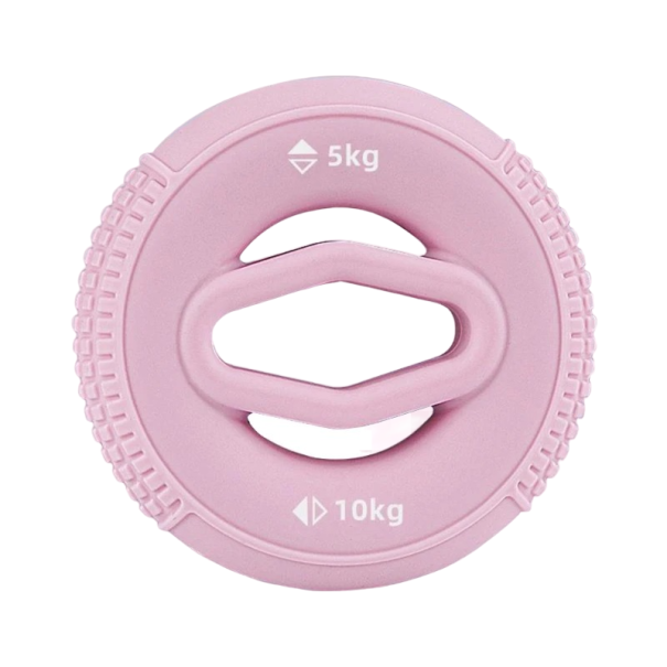 Silikone håndtræner 5-10 kg 7,7 cm grebforstærker træningshjul fitness håndværktøj 1