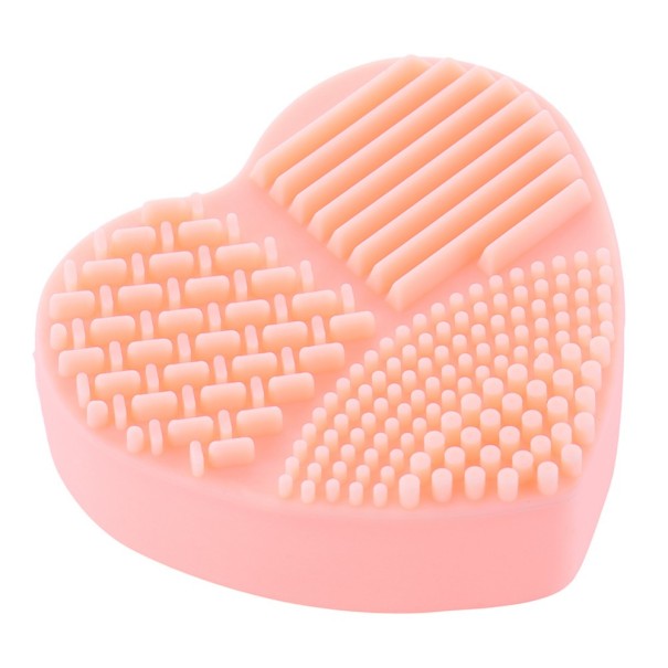 Silikone makeupbørsterenser orange