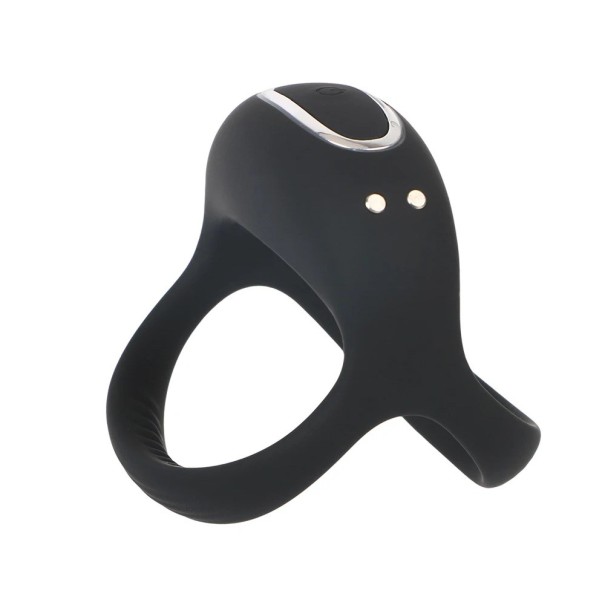 Silikone vibrerende penis- og testikelringe, styret via mobilapp, fjernbetjening, intelligent vibration, diskret emballage 1