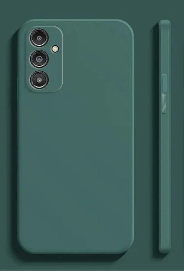Silikonecover til Samsung A04e mørkegrøn