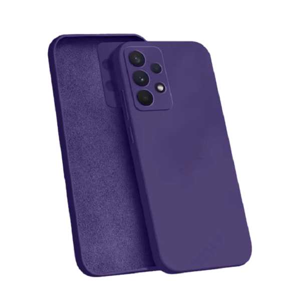 Silikonecover til Samsung A73 5G lilla