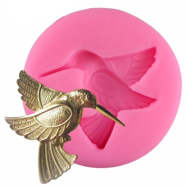 Silikoneform kolibri 1