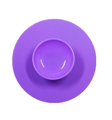 Silikoniharja siveltimien puhdistukseen violetti