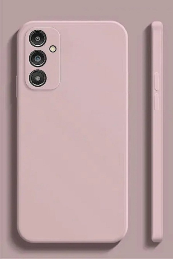 Silikonikuori Samsung A04e:lle vaaleanpunainen