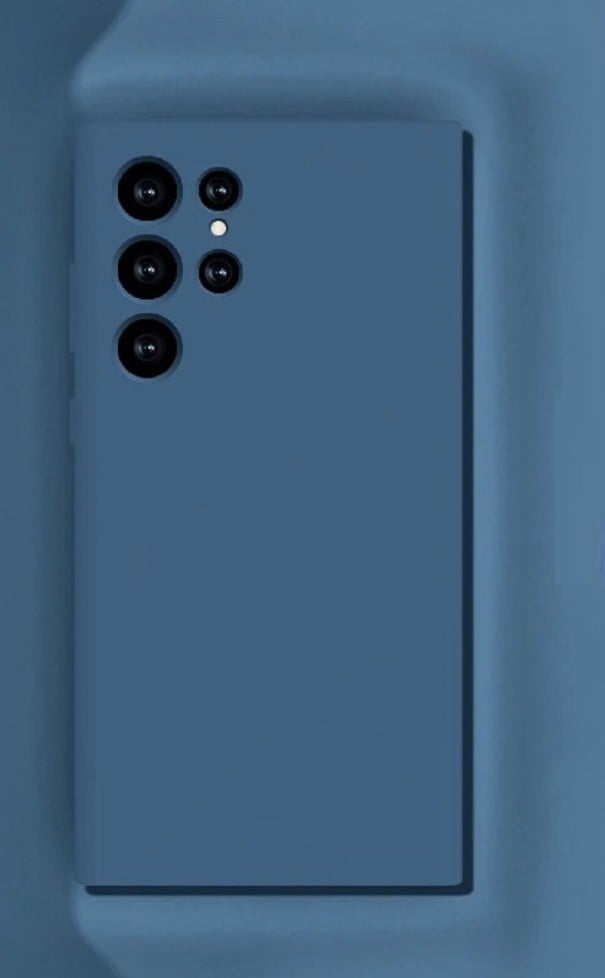 Silikonikuori Samsung A34:lle sininen