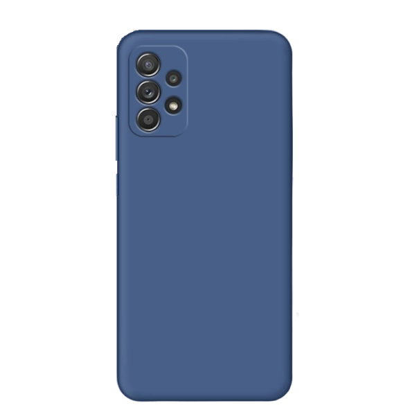 Silikonikuori Samsung Galaxy A53:lle tummansininen