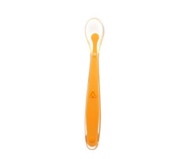 Silikonilusikka pienille J2726 oranssi