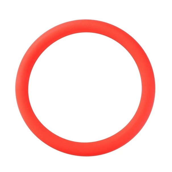 Silikoninen ohjauspyörän suojus 33-43 cm Elastinen liukumaton auton suojus Yleismallinen suojavaruste Pehmeä ohjauspyörä Ohjaustehostin punainen