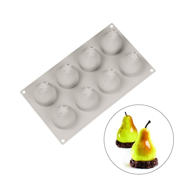 Silikoninen päärynämuotti 1
