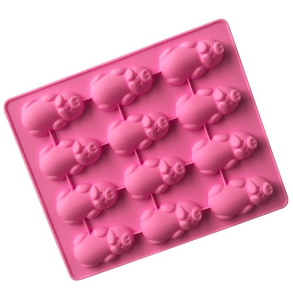 Silikoninen säästöpossumuotti 1