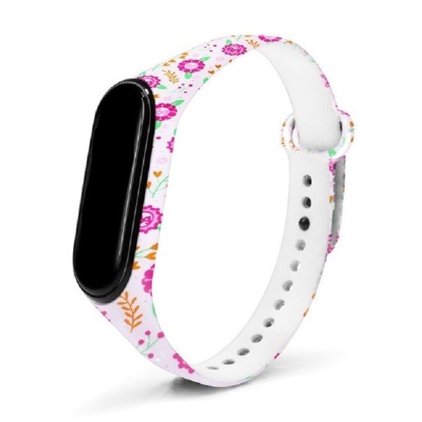 Silikoniranneke Xiaomi Mi Band 5 / 6:lle T851-aiheella 1