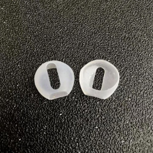 Silikonisuojukset Airpods-kuulokkeille 1 pari kirkas