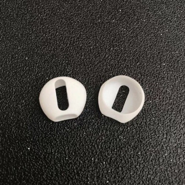 Silikonisuojukset Airpods-kuulokkeille 1 pari valkoinen