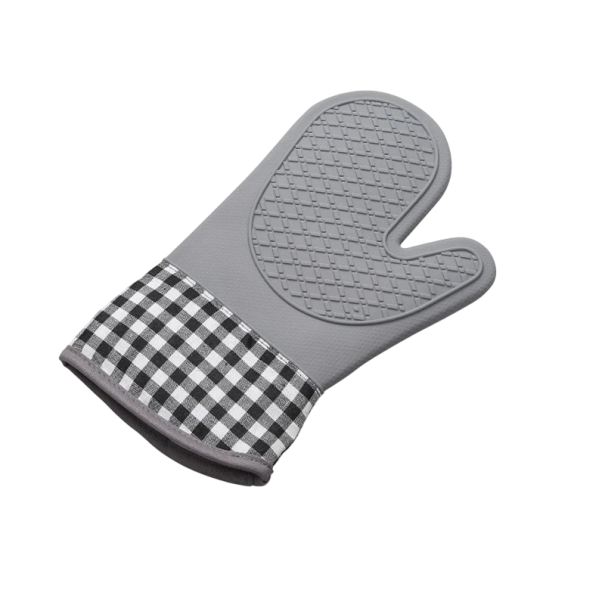 Silikónové izolované kuchynské rukavice 18,5 x 29 x 16,5 cm Tepelne odolné chňapky na varenie pečenie grilovanie ochrana rúk 1