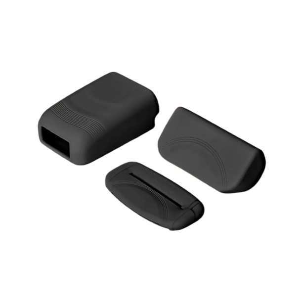 Silikonové kryty zásuvky bezpečnostního pásu do auta 3 ks ochranné kryty proti poškrábání univerzální příslušenství interiéru černá