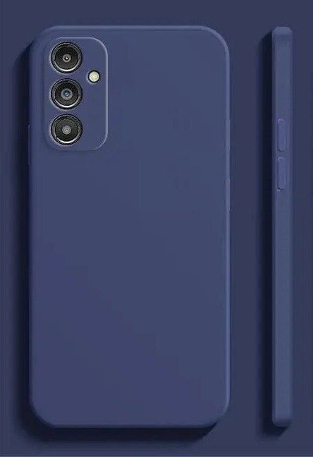 Silikonový kryt na Samsung A04e modrá