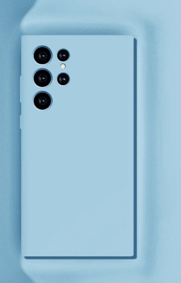 Silikonový kryt na Samsung A34 světle modrá