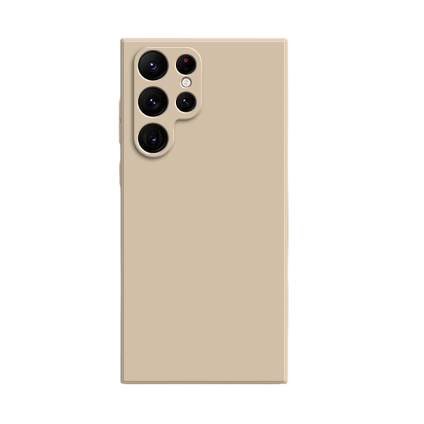 Silikonový ochranný kryt na Samsung S22 Ultra B2058 béžova