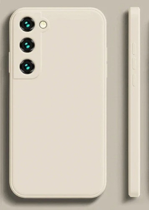 Silikónový ochranný kryt pre Samsung Galaxy A54 béžová