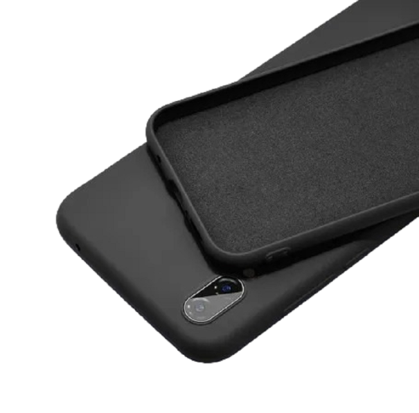 Silikónový ochranný kryt pre Xiaomi Redmi 10C čierna