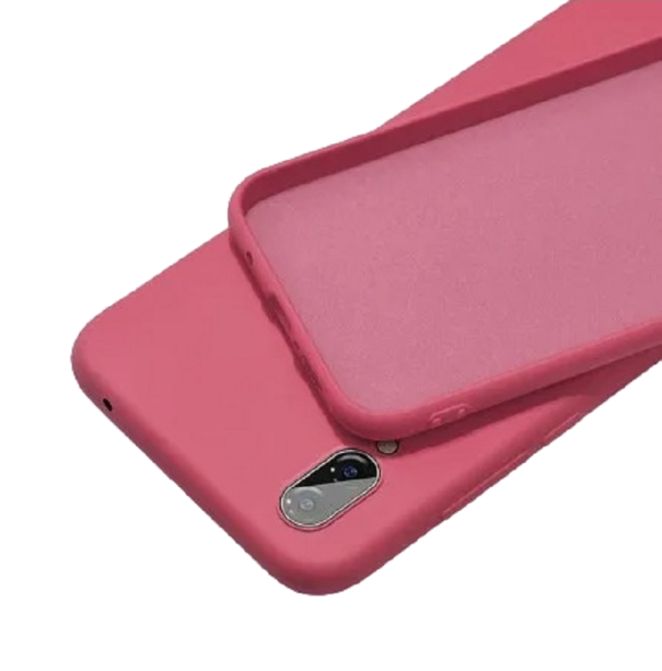 Silikónový ochranný kryt pre Xiaomi Redmi Note 8 Pro B2075 vínová