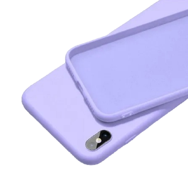 Silikónový ochranný kryt pre Xiaomi Redmi Note 9S fialová
