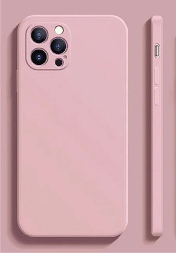 Silikonový ochranný kryt pro iPhone 15 Plus růžová