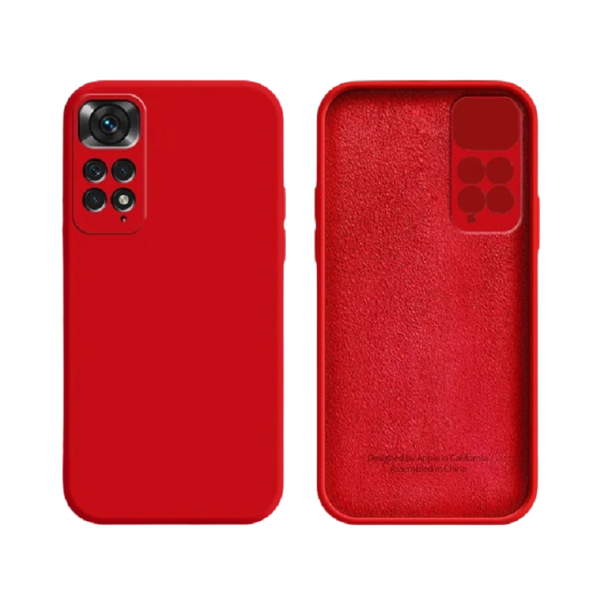 Silikonový ochranný kryt pro Xiaomi Redmi Note 12 Pro 5G červená