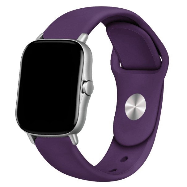 Silikónový remienok pre Amazfit GTS 2/2e/2 mini tmavo fialová