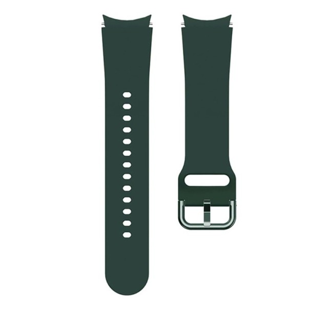 Silikónový remienok pre Samsung Galaxy Watch 4 40 mm tmavo zelená