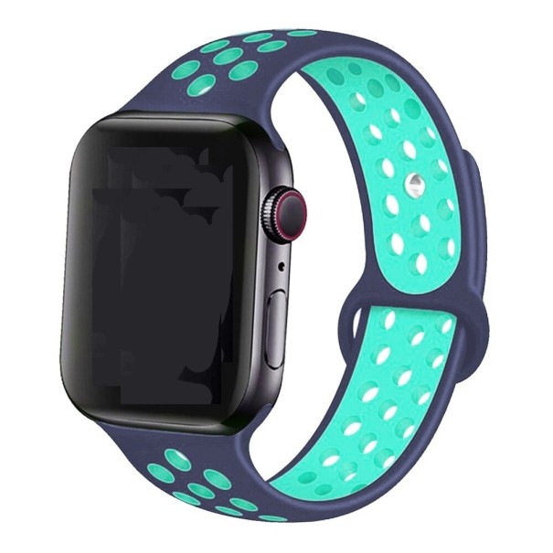 Silikonový řemínek pro Apple Watch 38 mm / 40 mm / 41 mm M-L T875 tyrkysová