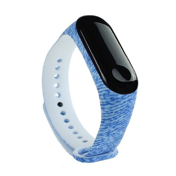 Silikonový řemínek pro Xiaomi Mi Band 3 / 4 s motivem 11