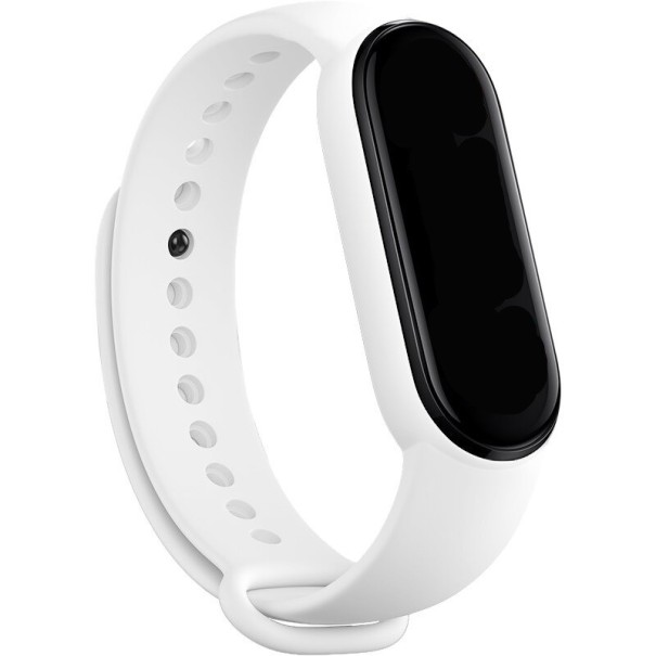 Silikonový řemínek pro Xiaomi Mi Band 3 / 4 T862 bílá