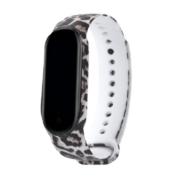 Silikonový řemínek pro Xiaomi Mi Band 5 / 6 s motivem T853 6