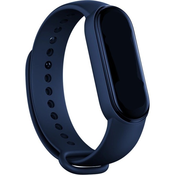 Silikonový řemínek pro Xiaomi Mi Band 5 / 6 T863 tmavě modrá